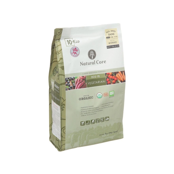 Thức ăn chay cho chó Natural Core ECO10 gói 1Kg